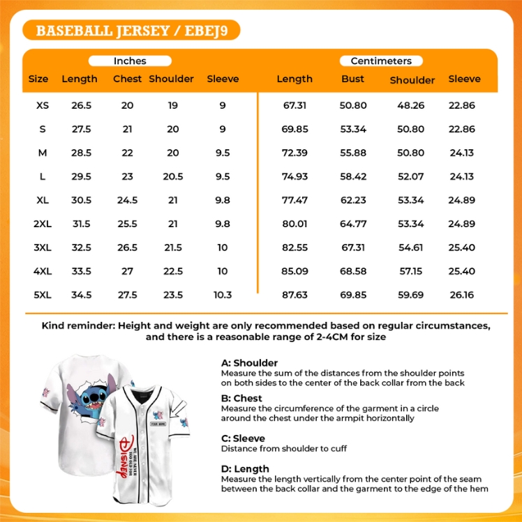 3D Baseball Jersey 1 - Sailor Moon Merch