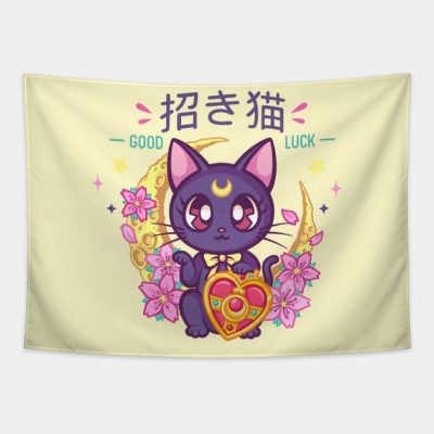 Lucky Cat Luna Tapestry Official onepiece Merch