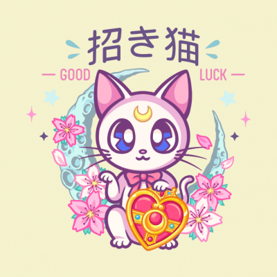 Lucky Cat Artemis Tapestry Official onepiece Merch