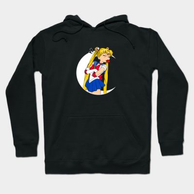 Usagi Tongue Out White Moon Hoodie Official onepiece Merch
