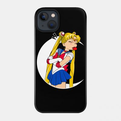 Usagi Tongue Out White Moon Phone Case Official onepiece Merch