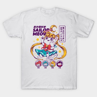 Sailor Meow T-Shirt Official onepiece Merch