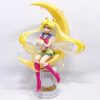 20cm Sailor Moon Figures Anime Tsukino Usagi Pvc Model Moon Hare Zero Cartoon Action Figurines Toy 3 - Sailor Moon Merch