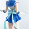 22cm Anime Sailor Moon Figure Sailor Mars Sailor Mercury Action Figures Collectible Handmade Toys Kawaii Doll 3 - Sailor Moon Merch