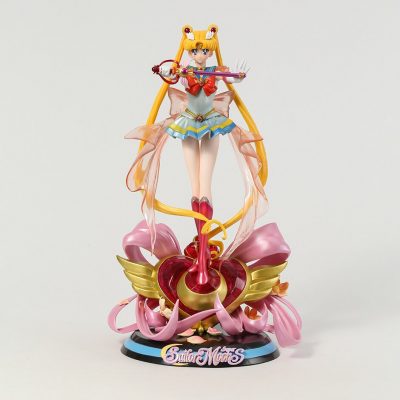 34cm Sailor Moon Super GK Tsukino Usagi Collection Figure Figurine Model Statue 1 - Sailor Moon Merch