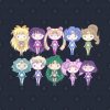 Cutie Moons Ten Senshi Tote Official onepiece Merch