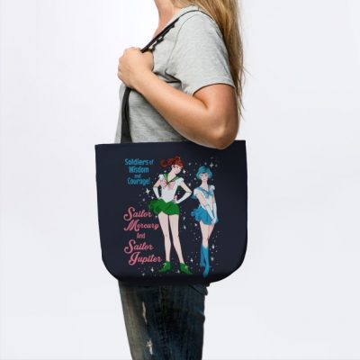 Sailor Mercury And Sailor Jupiter Tote Official onepiece Merch