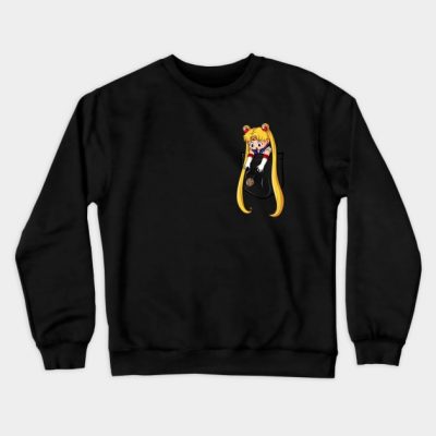 Little Pocket Moon Crewneck Sweatshirt Official onepiece Merch