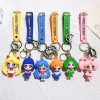 Anime Accessories Sailor Moon Pendant Keychains Holder Car Key Chain Cartoon Key Ring Phone Bag Hanging - Sailor Moon Merch