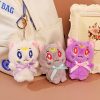 Anime Cartoon Q Version Sailor Moon Luna Cat Plush Toy Kawaii Keychain Backpack Pendant Accessories for 1 - Sailor Moon Merch