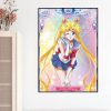 Anime Cute S Sailor Girl M Moon POSTER Poster Prints Wall Painting Bedroom Living Room Decoration 4 - Sailor Moon Merch