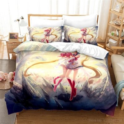 Anime Sailor Moon 3d Bedding Set Queen King Size Beautiful Girls Duvet Cover Set Comforter Cover 11.jpg 640x640 11 - Sailor Moon Merch