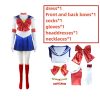 Anime Sailor Moon Cosplay Costume Tsukino Usagi Uniform Dress Outfits Cosplay Yellow Wig Halloween Carnivl Party 3 - Sailor Moon Merch
