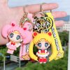 Anime Sailor Moon Keychain Hino Rei Action Figure PVC Bag Pendant Key Chain Car Key Chain 1 - Sailor Moon Merch