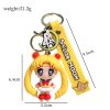 Anime Sailor Moon Keychain Hino Rei Action Figure PVC Bag Pendant Key Chain Car Key Chain 5 - Sailor Moon Merch