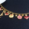 Harong Sailor Charm Moon Bracelet Girls Anime Delicate Jewelry Cute Cat Magic Wand Pendant Comics Trendy 2 - Sailor Moon Merch