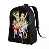 Japanese Shojo Manga Sailor Travel Backpack Women Men School Computer Bookbag Anime Moon Girl College Student 1 - Sailor Moon Merch