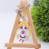 New Style Sailor Moon Keychain Double Sided Acrylic Customization Key Chain Pendant Anime Accessories Cartoon Key 1 - Sailor Moon Merch