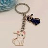 Sailor Keychain Moon Sweet Cat Girl Car Metal Key Chain Creative Cartoon Cute Couple Gift Bag 1 - Sailor Moon Merch