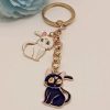 Sailor Keychain Moon Sweet Cat Girl Car Metal Key Chain Creative Cartoon Cute Couple Gift Bag 3 - Sailor Moon Merch