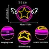 Sailor Moon Anime Neon Sign Magic Stick Anime Kawaii Hanging Led Light Home Bedroom Birthday Party 2 - Sailor Moon Merch