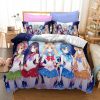 Sailor Moon Girls Bedding Set Kids Quilt Cover Cartoon 3D Printed Children Bedroom Single Doule King.jpg 640x640 1 - Sailor Moon Merch