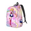 Sailors Moon Prism Power Laptop Backpack Men Women Basic Bookbag for College School Student Anime Bag 1 - Sailor Moon Merch