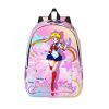 Sailors Moon Prism Power Laptop Backpack Men Women Basic Bookbag for College School Student Anime Bag - Sailor Moon Merch