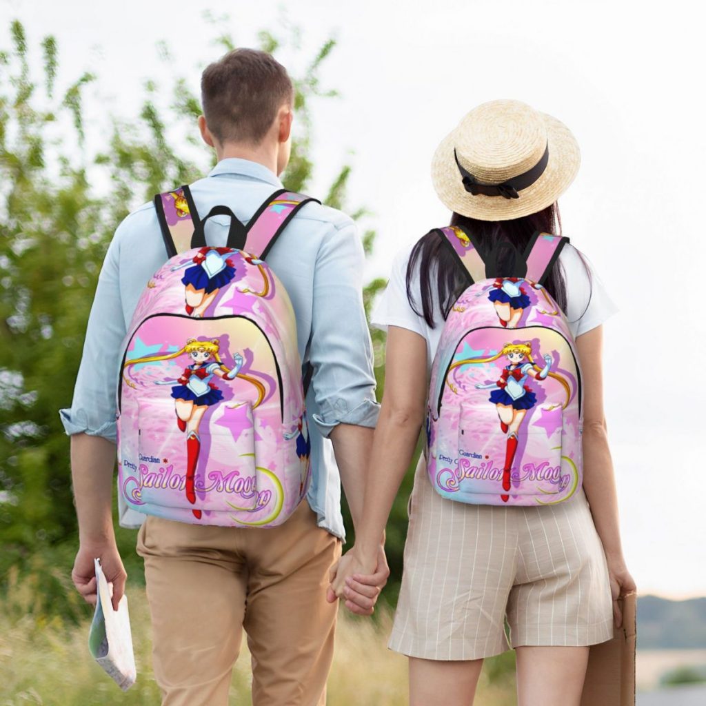 Sailors Moon Prism Power Laptop Backpack Men Women Basic Bookbag for College School Student Anime Bag 5 - Sailor Moon Merch