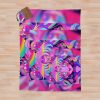 Psychedelic Magical Girl Throw Blanket Official Sailor Moon Merch