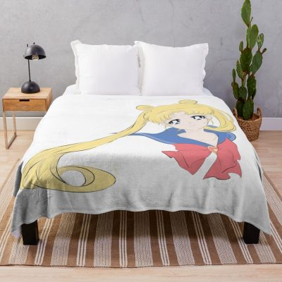 Sailor Moon Throw Blanket Official Sailor Moon Merch