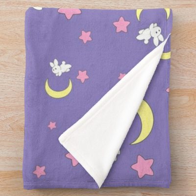 Rabbit Of The Moon Throw Blanket Official Sailor Moon Merch