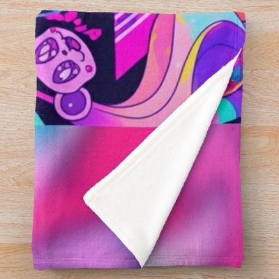 Psychedelic Magical Girl Throw Blanket Official Sailor Moon Merch