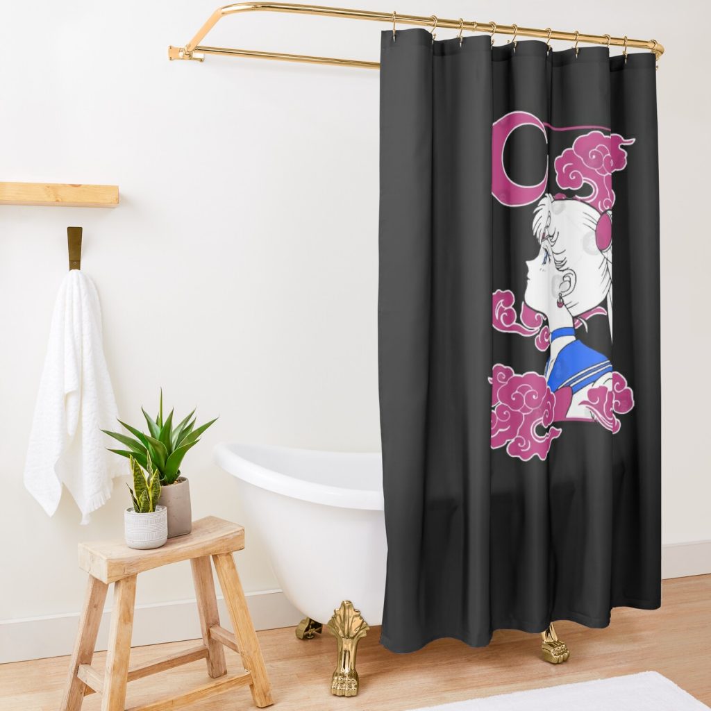 Sailor Moon Serena Shower Curtain Official Sailor Moon Merch