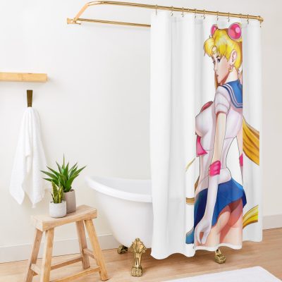 Sailor Moon Shower Curtain Official Sailor Moon Merch