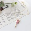 Anime Sailor Moon Loving Wand Crystal cosplay Pendant Necklace Girl accessories Cute props A658 2 - Sailor Moon Merch