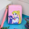 Anime Sailor Moon Purse Coin Pouch Clutch Bag Kids Purses Cute Wallet Key Ring Card Holder 5 - Sailor Moon Merch
