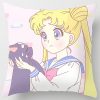 Sailor Moon Pillowcase Cute Cartoon Anime Character Cushioncover Cotton Figure Print Pillow Cover Kids Room Decoration 17 - Sailor Moon Merch