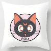 Sailor Moon Pillowcase Cute Cartoon Anime Character Cushioncover Cotton Figure Print Pillow Cover Kids Room Decoration 19 - Sailor Moon Merch