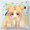 Sailor Moon Pillowcase Cute Cartoon Anime Character Cushioncover Cotton Figure Print Pillow Cover Kids Room Decoration 2 - Sailor Moon Merch