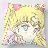 Sailor Moon Pillowcase Cute Cartoon Anime Character Cushioncover Cotton Figure Print Pillow Cover Kids Room Decoration 5 - Sailor Moon Merch