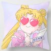 Sailor Moon Pillowcase Cute Cartoon Anime Character Cushioncover Cotton Figure Print Pillow Cover Kids Room Decoration 7 - Sailor Moon Merch