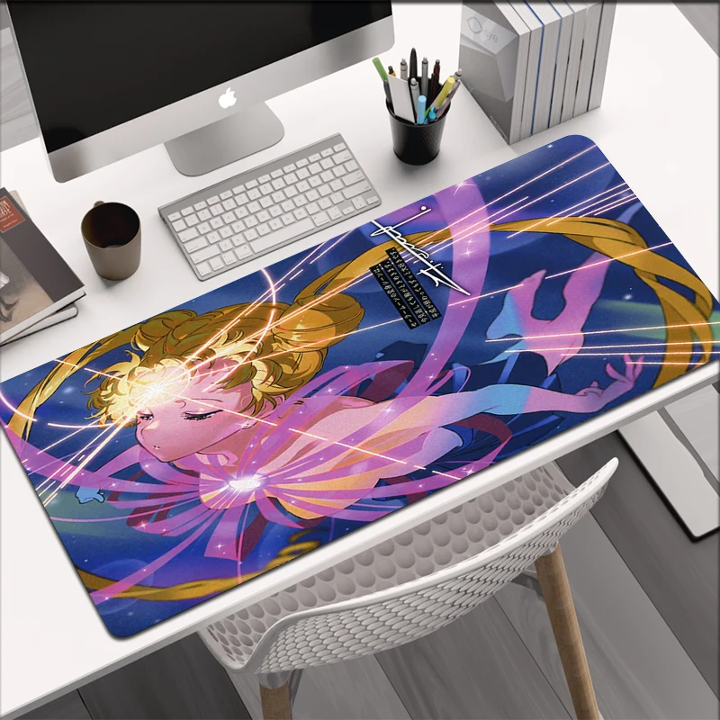 Anime Kawaii Sailor Moon Mouse Pad Keyboard Mausepad Cute Desk Mat Pc Gamer Large Gaming Accessories 13 - Sailor Moon Merch